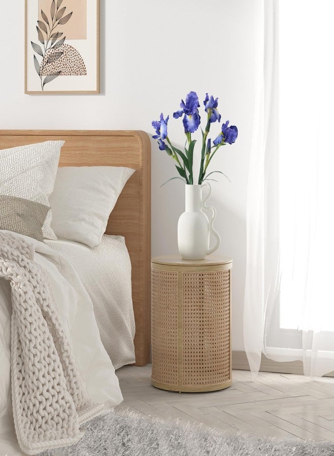 Zormon White Vase for Decor, with Handle Design Ceramic Vase, Boho Vase Suitable Pampas Grass and Flowers, Minimalist Decorative Vase for Home Decor Room Decor Living Room Decor Coffee Table Decor - Image 4